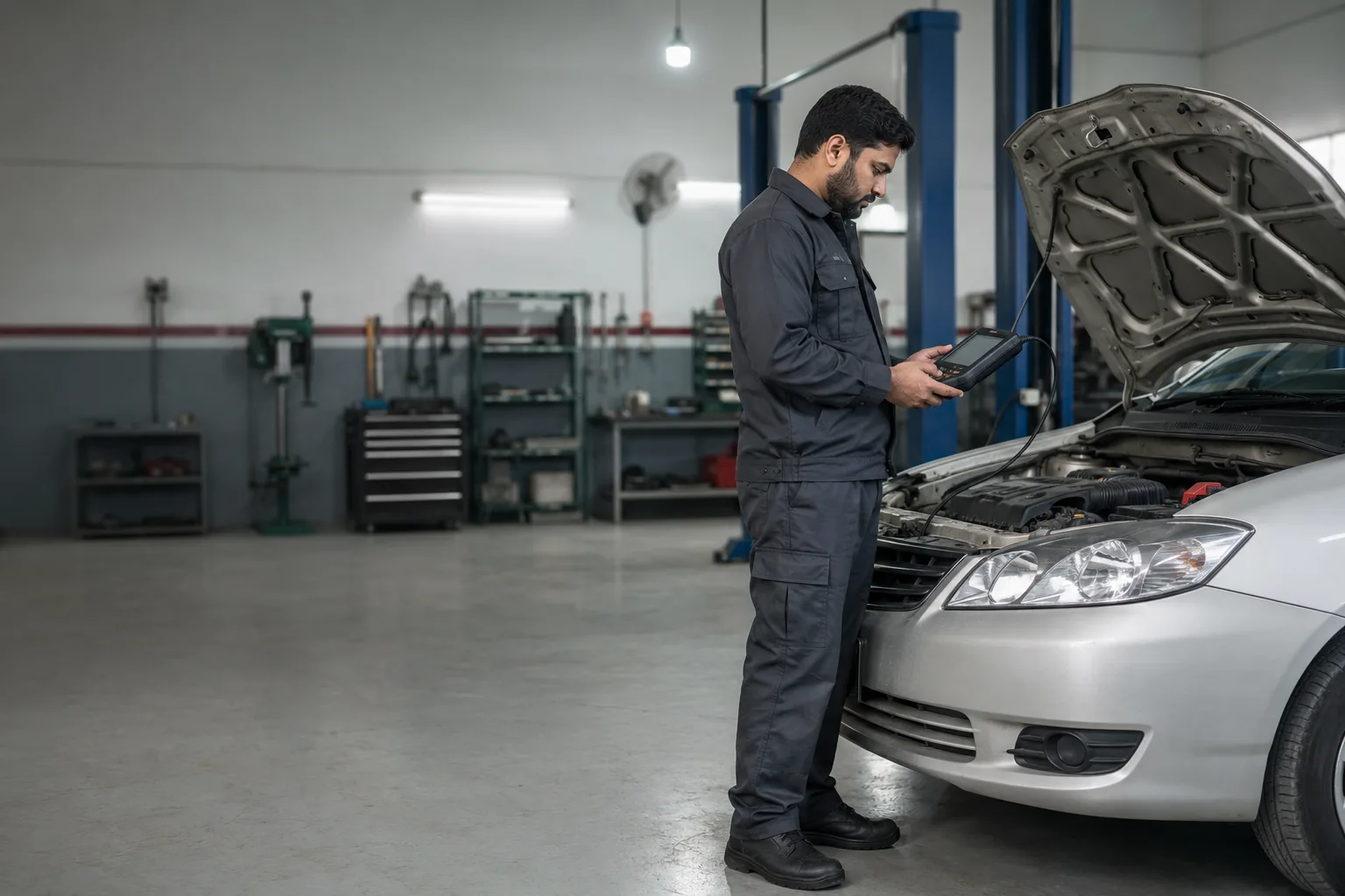 Car Garages & Mechanics professional illustration