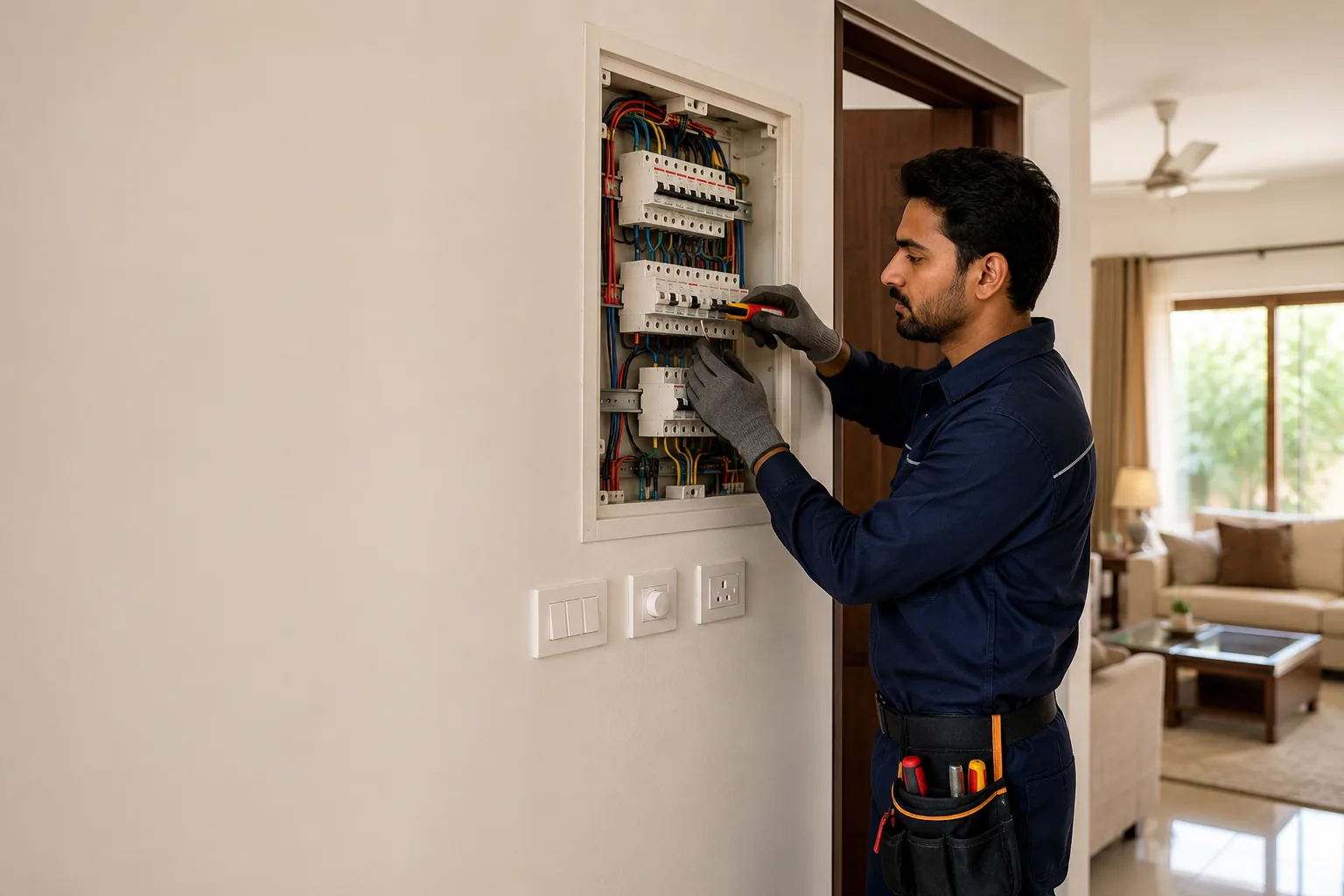 Solar System Installers professional illustration
